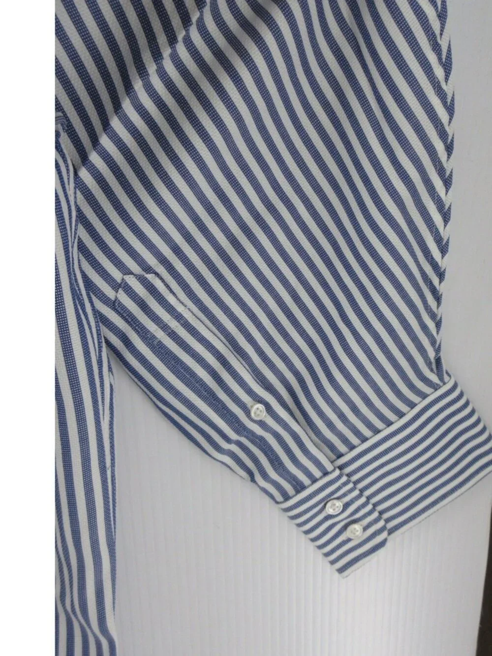 Brooks Brothers Shirt 20 White Thomas Mason Madison Striped Luxury NEW